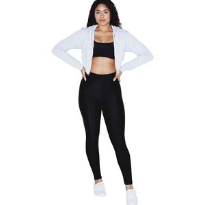 American Apparel High Waisted Black Legging